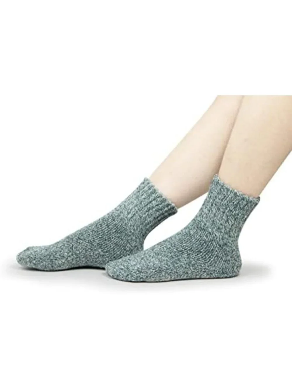 Cozy Thick Warm Wool Socks for Women - Fall & Winter Solid Color Styles
